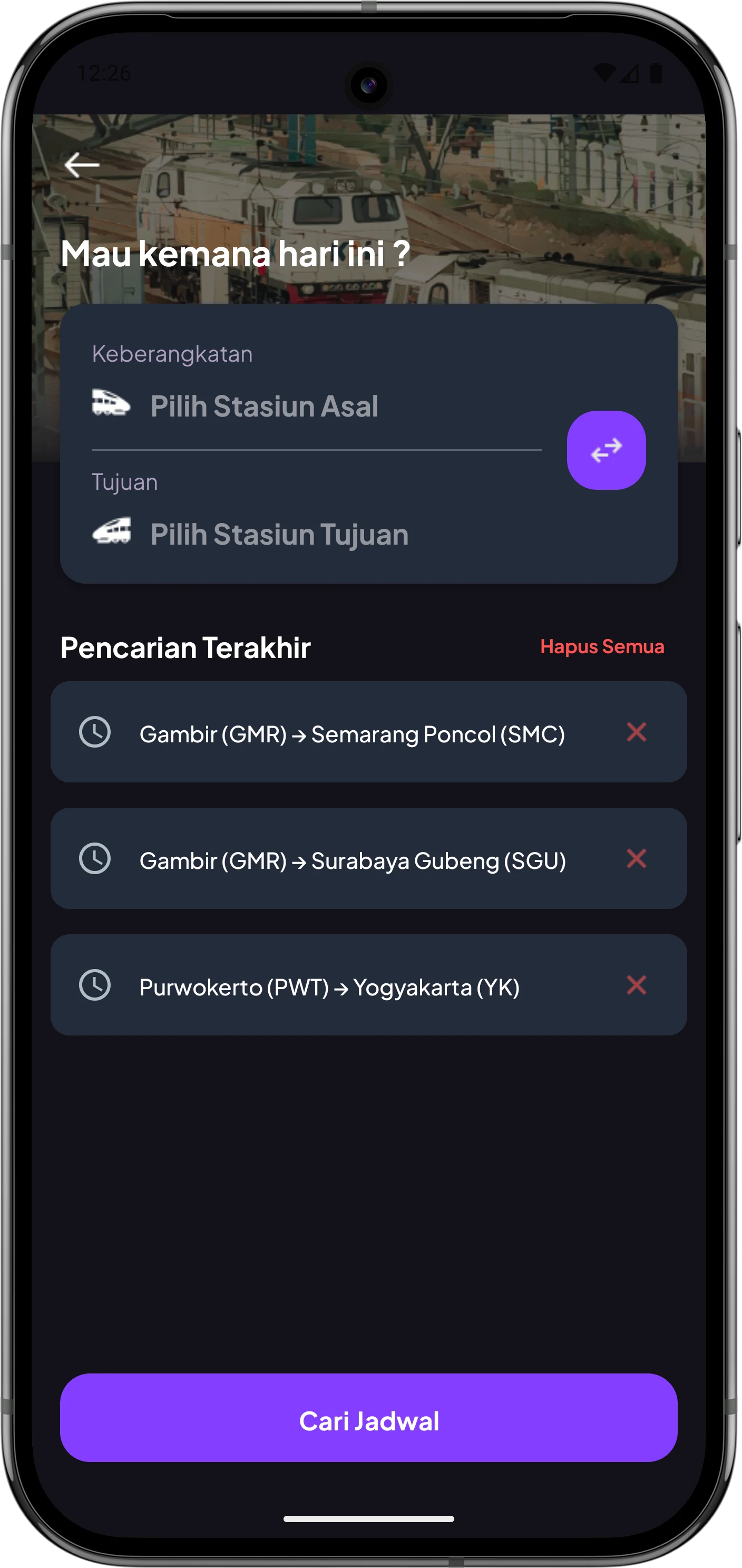 Kereta Kita screenshot