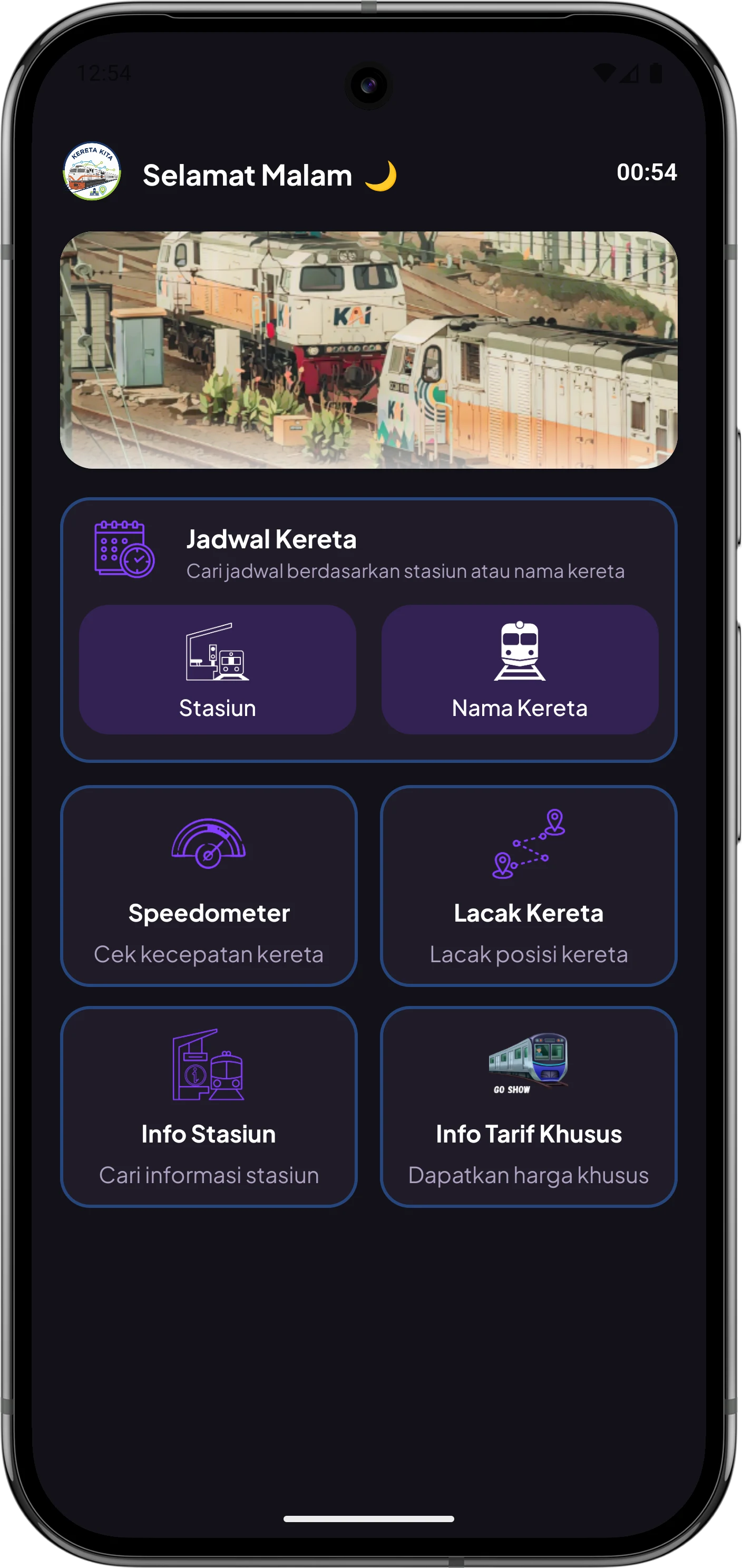 Kereta Kita screenshot